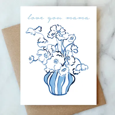 Love You Mama Mother's Day Card | Mom &amp; Seasonal Card