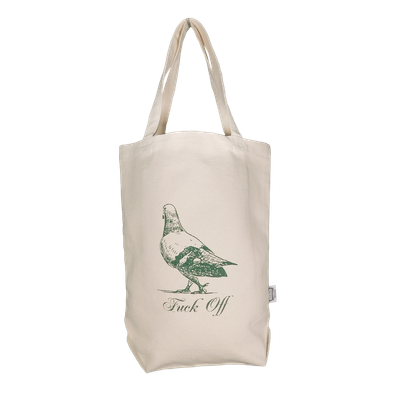 Pleasantries Medium Pigeon Fuck Off Tote