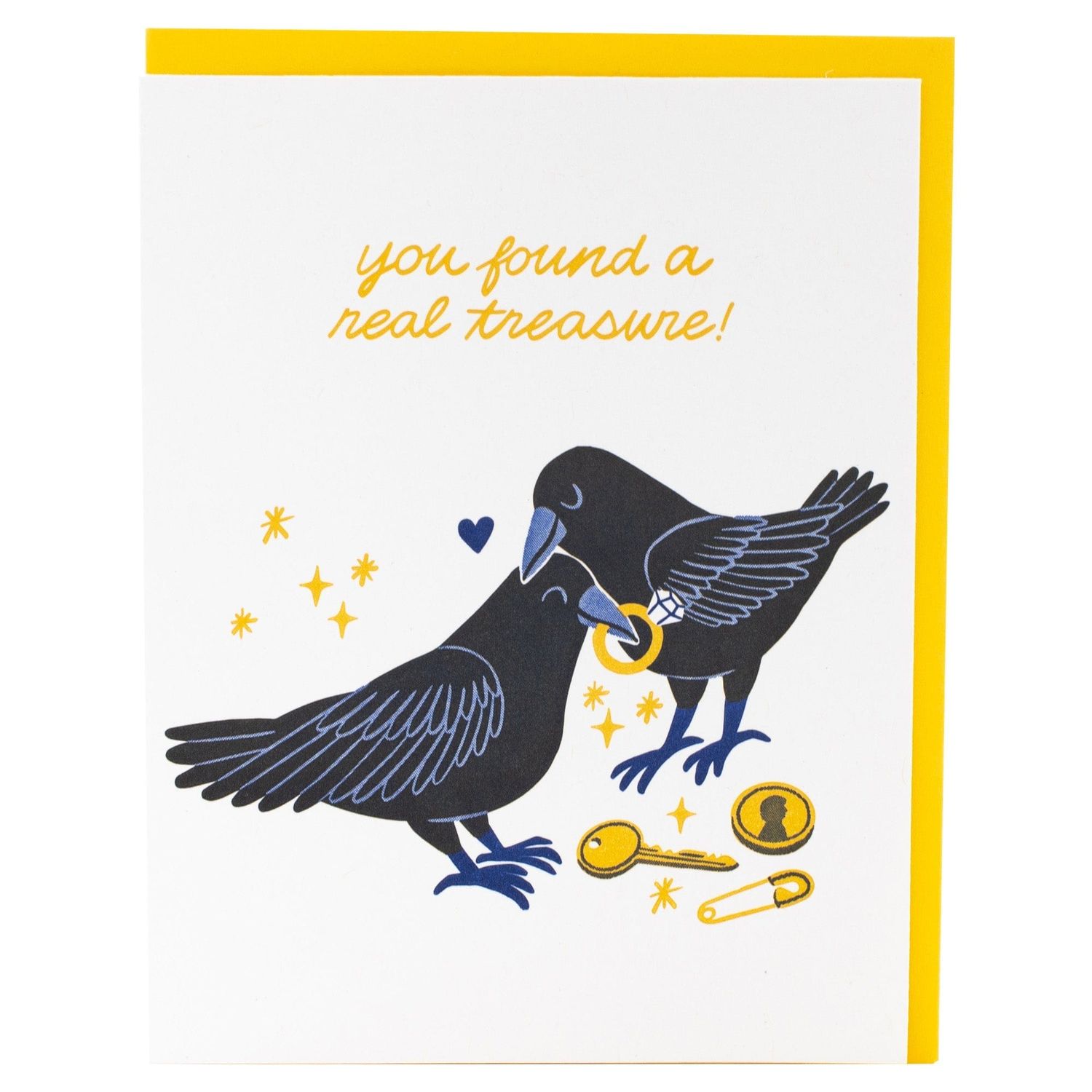 Crows Engagement Card