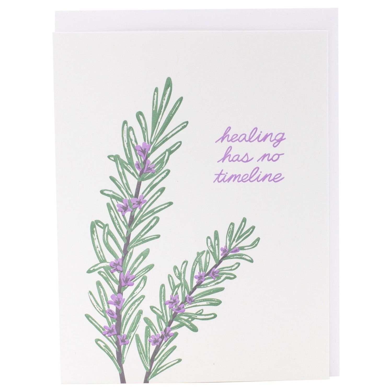 Sprig of Rosemary Support Card