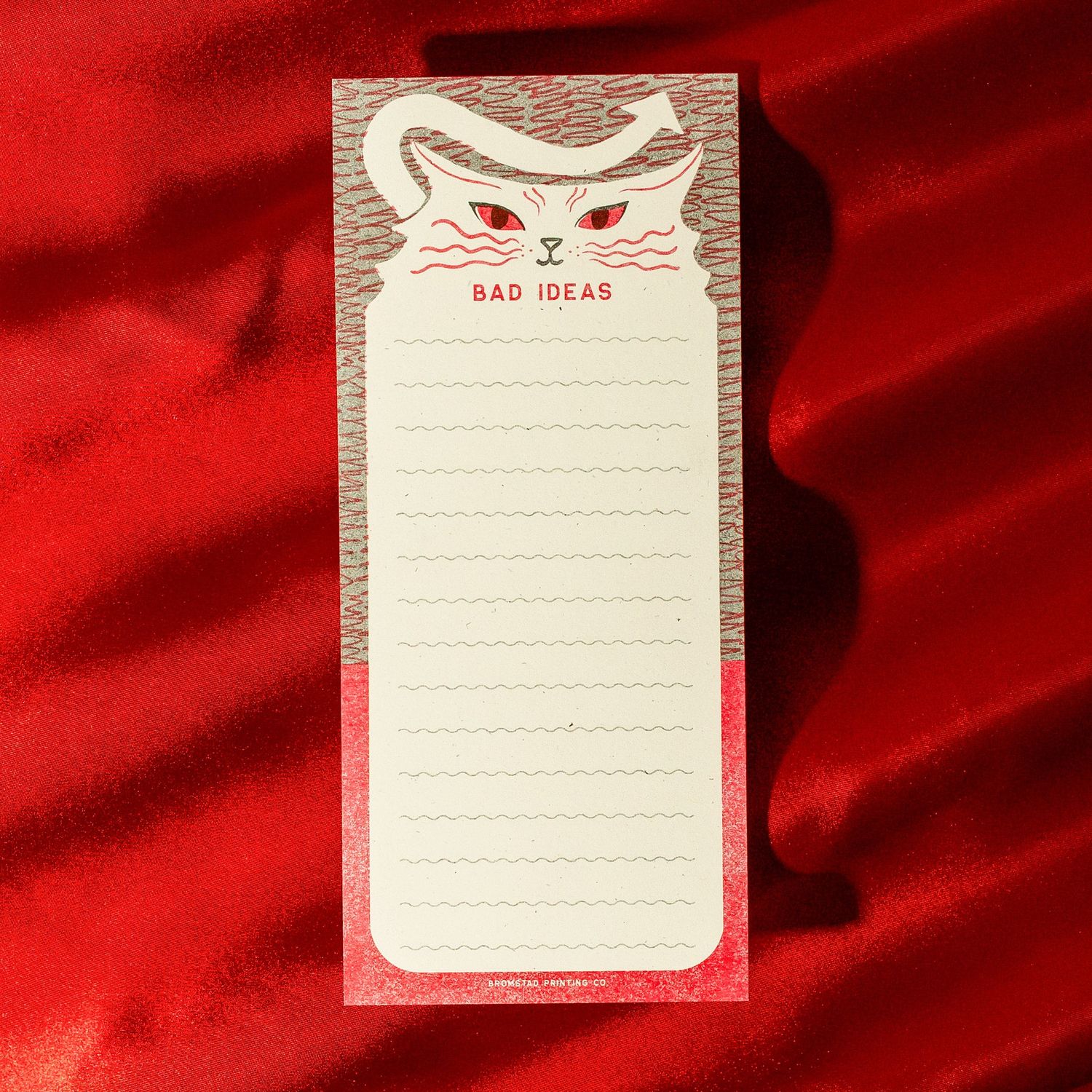 Bad Ideas - Tall Risograph Notepad
