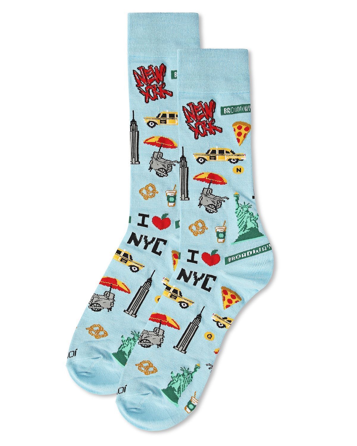 Men's New York City Bamboo Blend Crew Sock