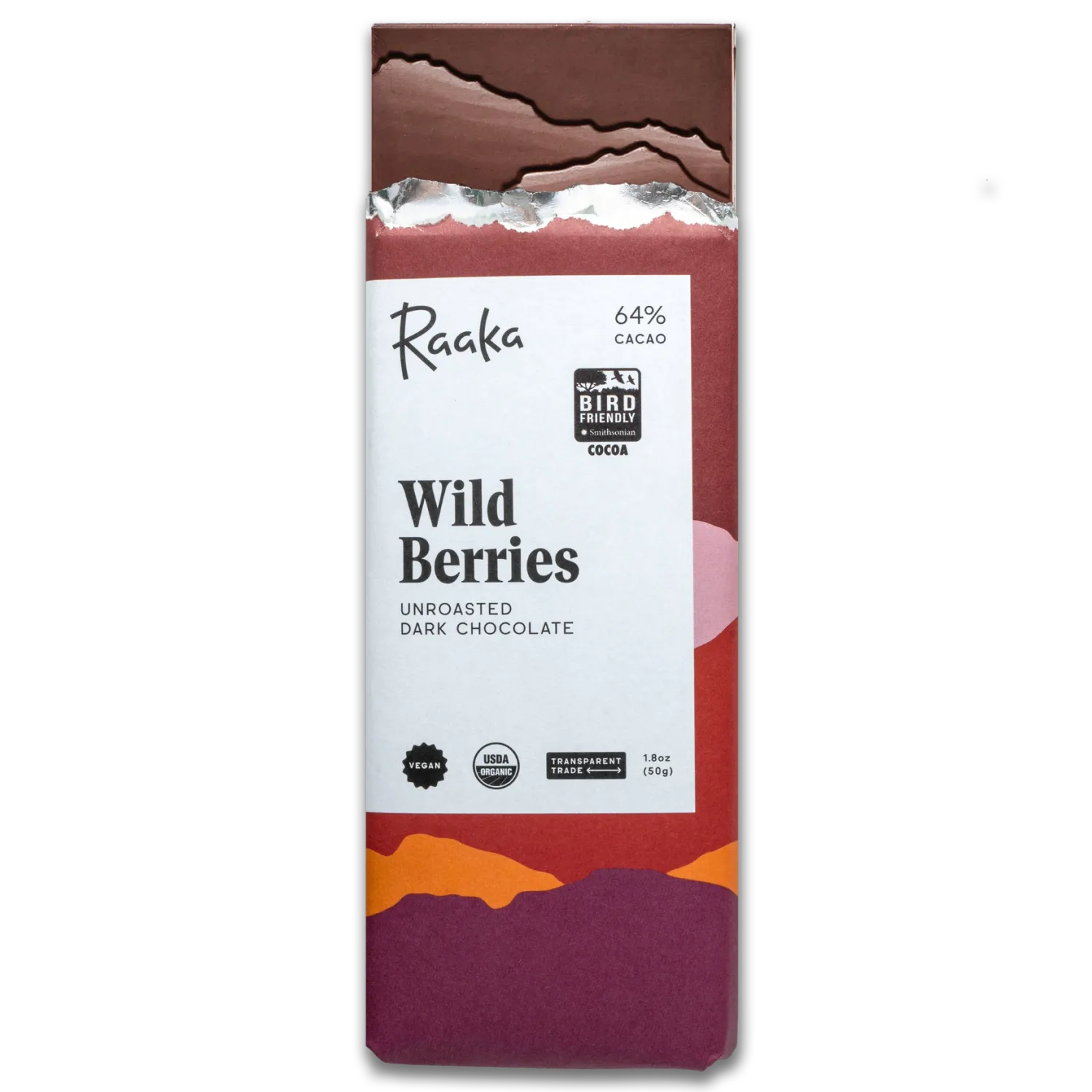 Wild Berry Dark Chocolate Bar