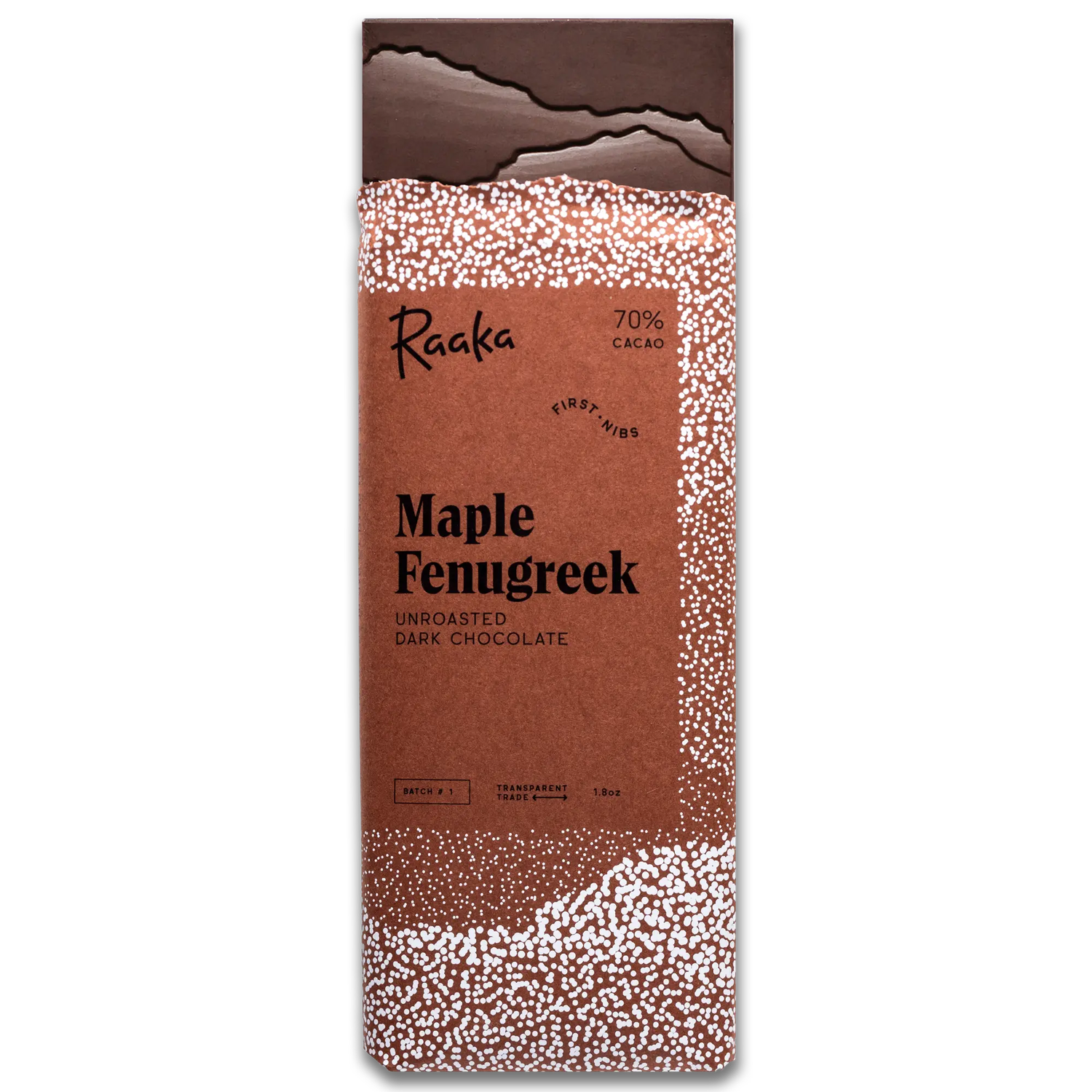 Maple Fenugreek Chocolate Bar - Limited