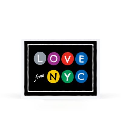 Hello from Nyc Greeting Card