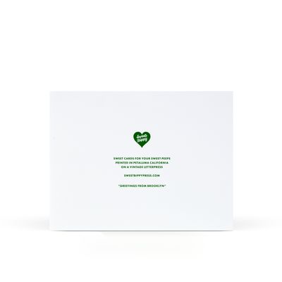 Hello from Brooklyn Greeting Card