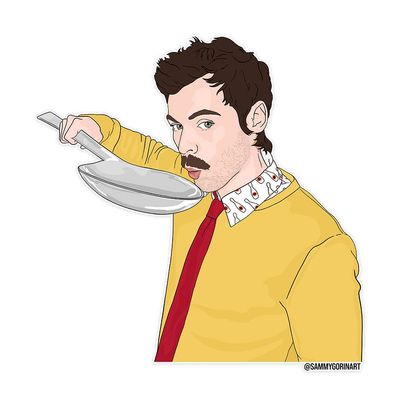 Hs Spoon Sticker