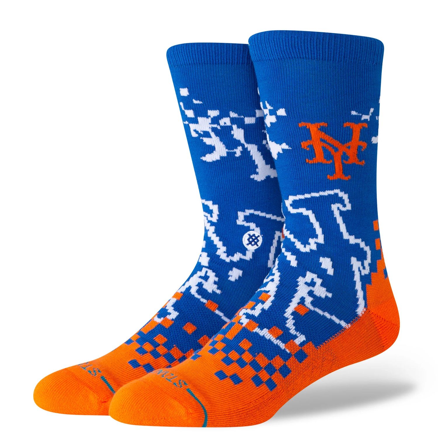 Stance Pixel NYM Socks L (Men 9-13 / Women 11-14)