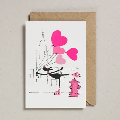 Love in New York | Funny Dog Greeting &amp; Romance Card