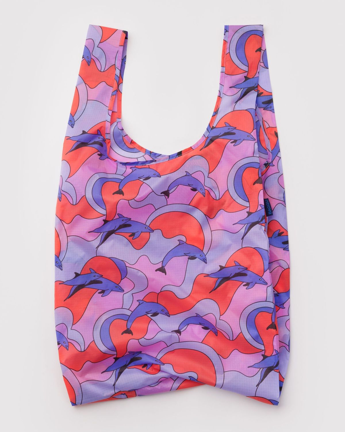 Baggu Reusable Bag Big Dolphins