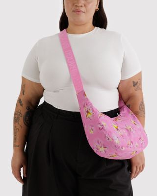 Baggu Medium Nylon Crescent Bag Dancing Star