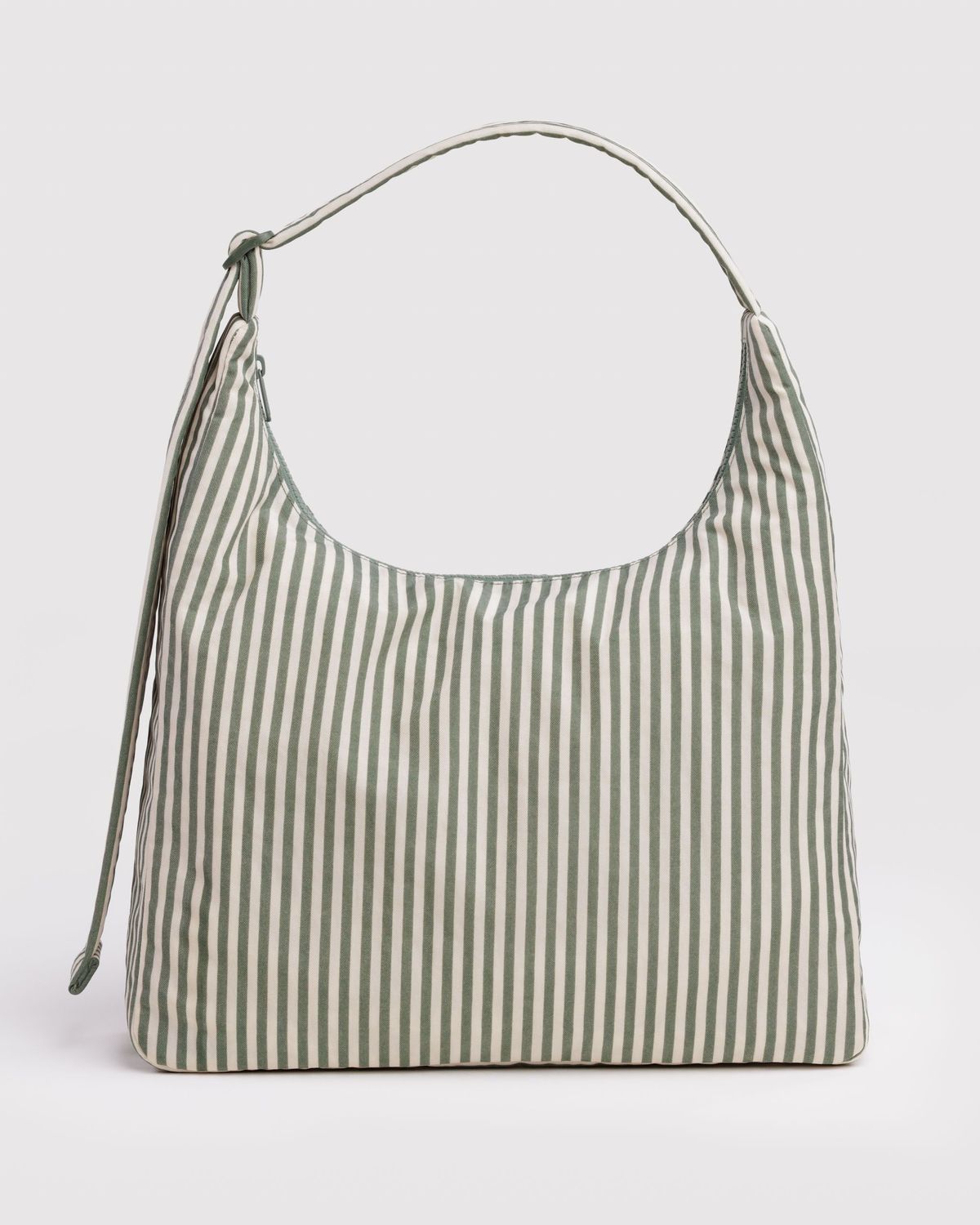 Baggu Nylon Shoulder Bag Sage Stripe