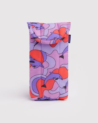 Baggu Puffy Glasses Sleeve Dolphins