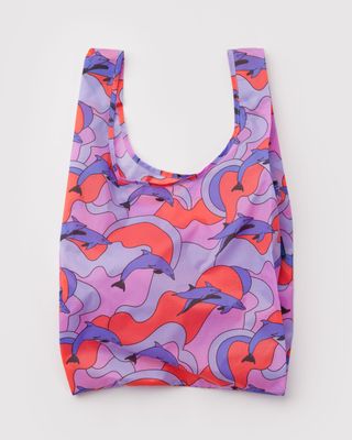 Baggu Reusable Bag Standard Dolphins