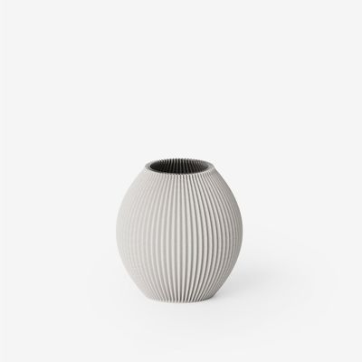 Poke 1 Vase Moonlight Grey