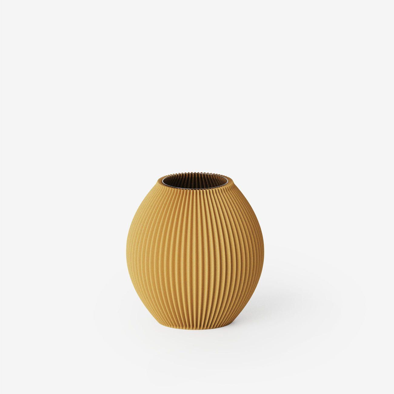 Poke 1 Vase Golden Orange