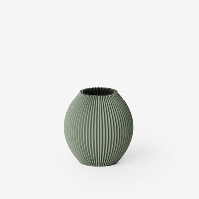 Poke 1 Vase Forest Green