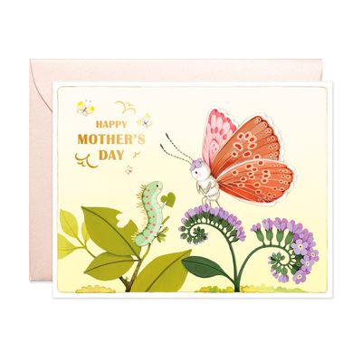 Mother's Day Caterpillar Greeting Card