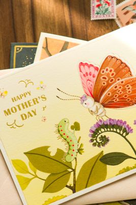 Mother's Day Caterpillar Greeting Card