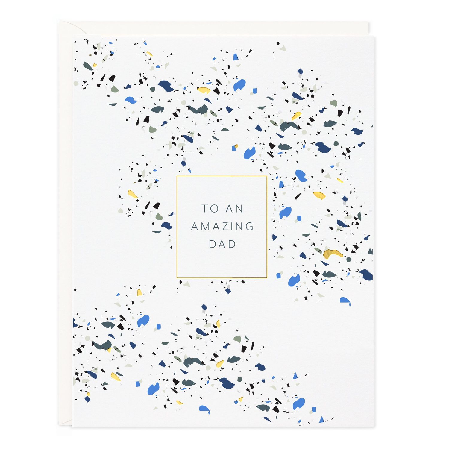 Dad Terrazzo Card