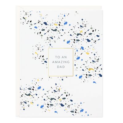 Dad Terrazzo Card