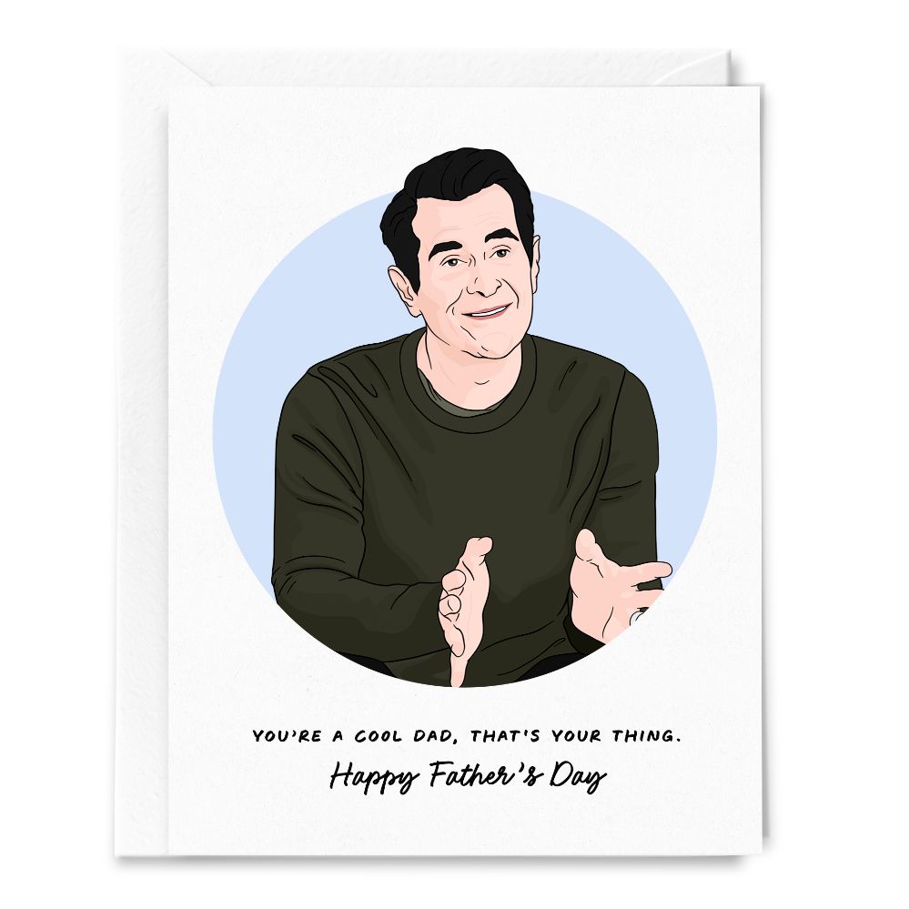 You're A Cool Dad, Phil D, Father's Day Card