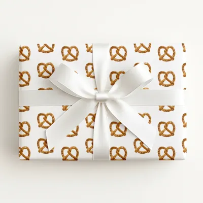 Pretzels Wrapping Paper