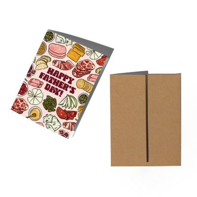 Charcuterie Father's Day Card
