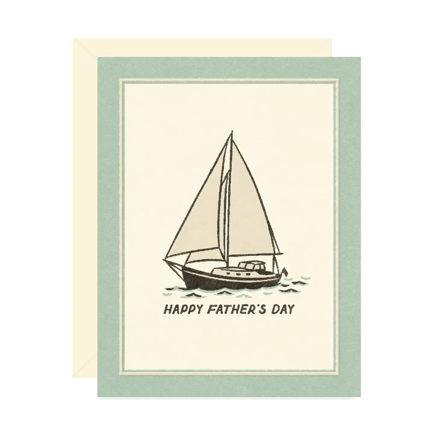 Sailboat Father's Day Greeting Card