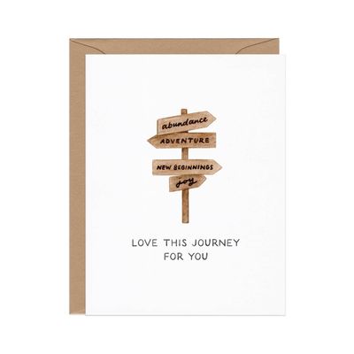 Love This Journey — Schitt's Creek Grad / Retirement Card