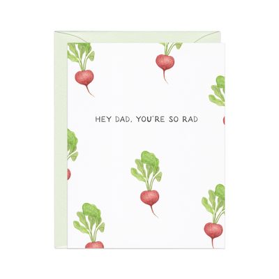 You're So Rad — Dad Joke Garden Lovers Father's Day Card
