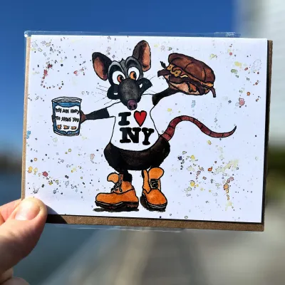 The Bodega Order -Greeting Card/Handmade
