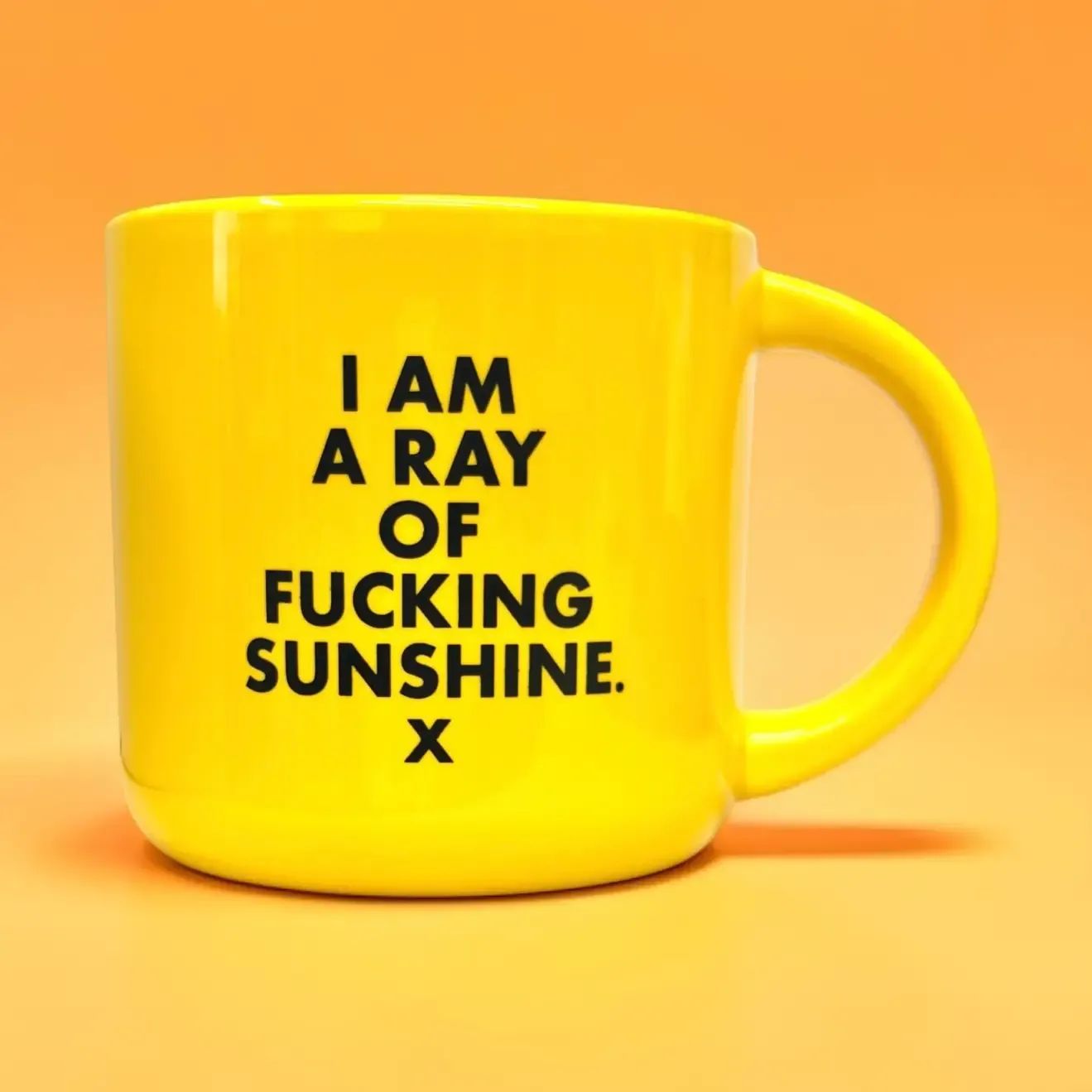 I Am A Ray of Fucking Sunshine... Ceramic Mug.