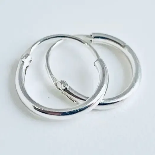 Selah Vie Mini Hoops Silver 10mm