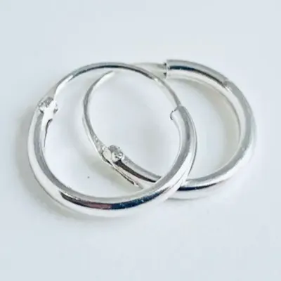 Selah Vie Mini Hoops Silver 10mm
