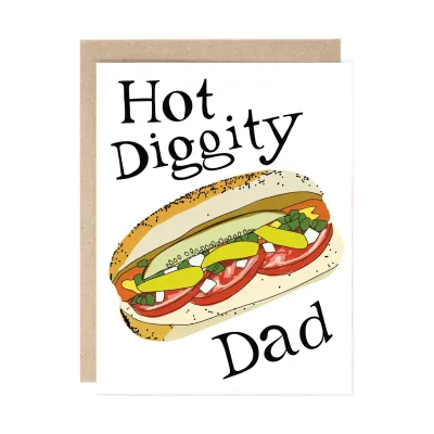 Hot Diggity Hot Dog Dad