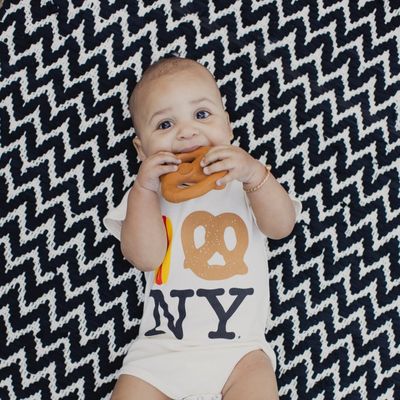 Sourdough Sonny Natural Rubber Pretzel Baby Teether