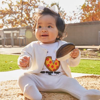 Bubbies Black &amp; White Cookie Teether