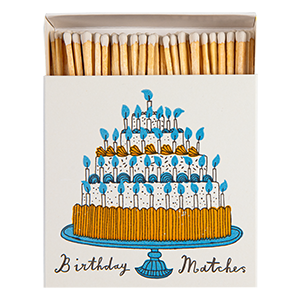 Birthday Candle | Square - Safety Matches