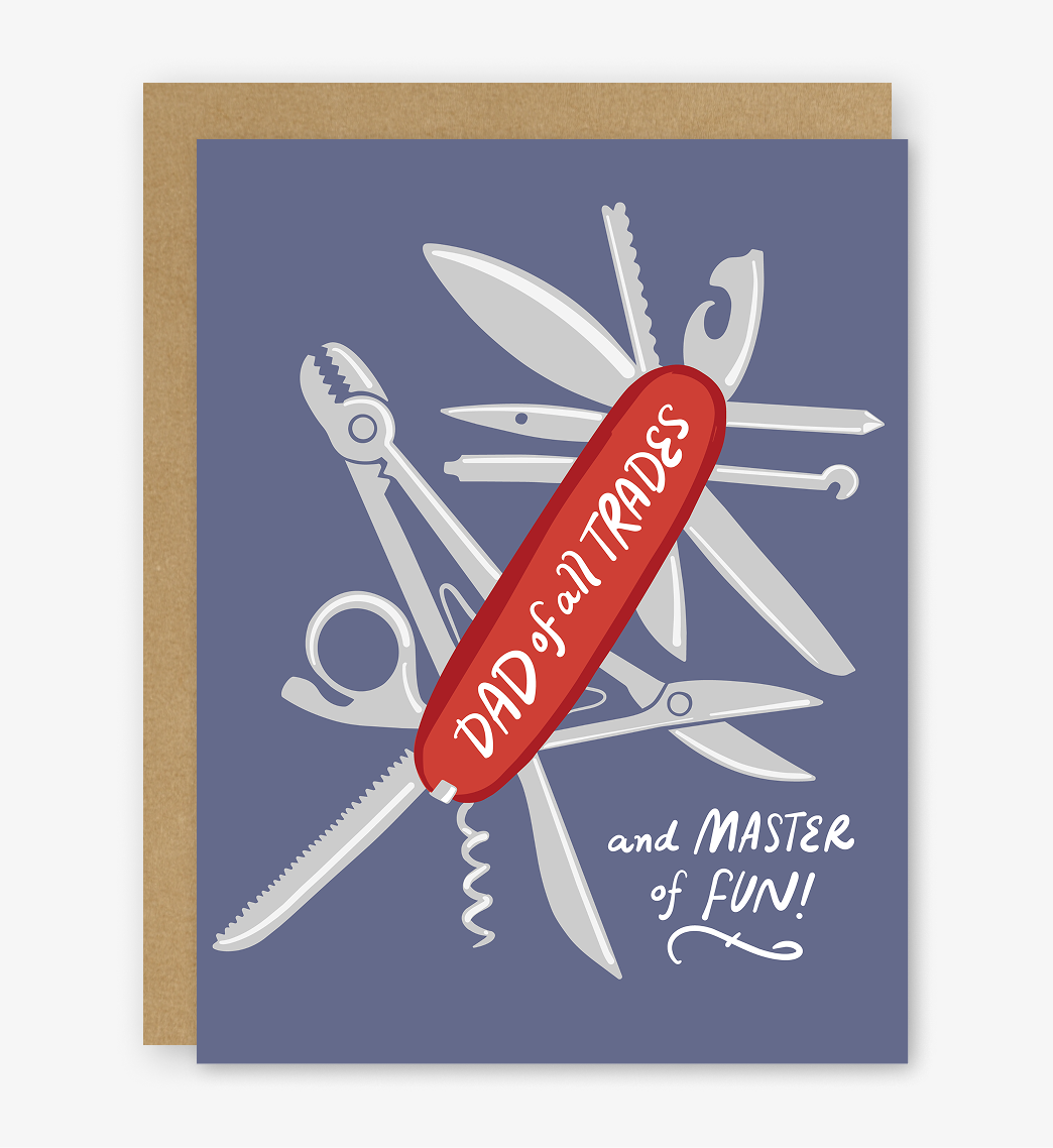 Dad of All Trades - Father's Day Card