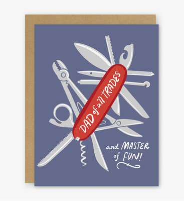 Dad of All Trades - Father's Day Card