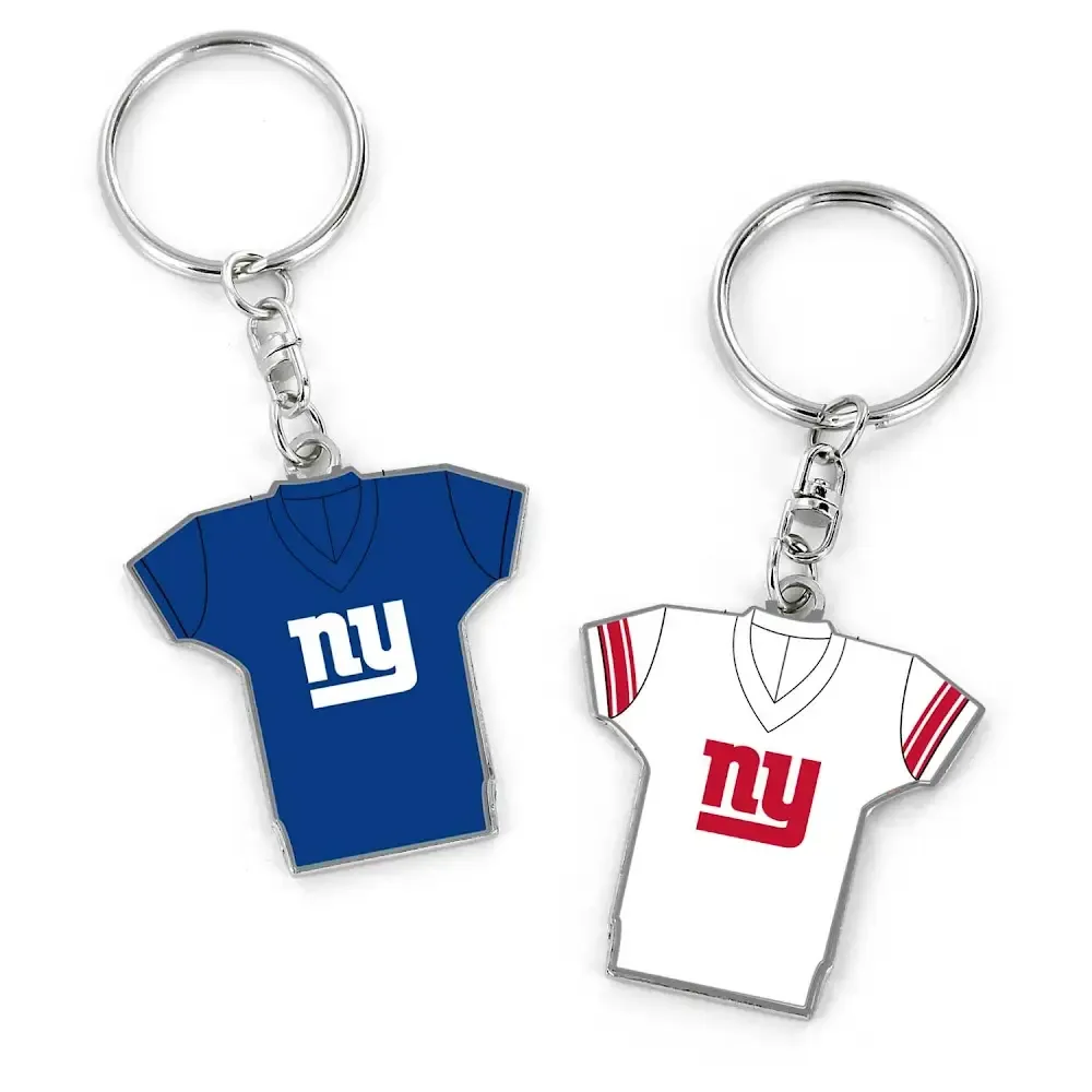 Nfl New York Giants Reversible Jersey Keychain