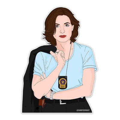 Captain Benson Sticker