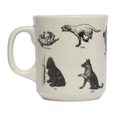 Dog Tricks Mug 12OZ