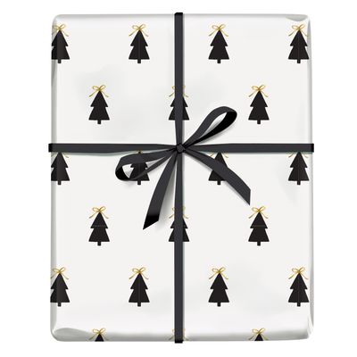 Tree -Gold Foil Wrap Ppr-8ft