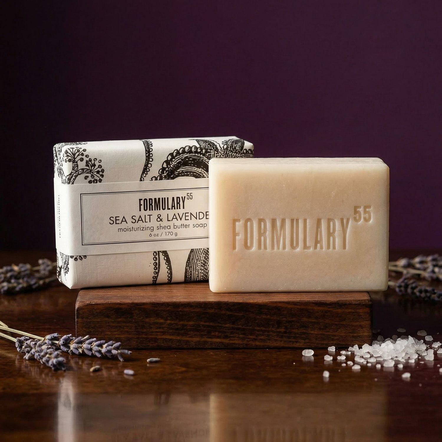 Sea Salt &amp; Lavender - Shea Butter Soap