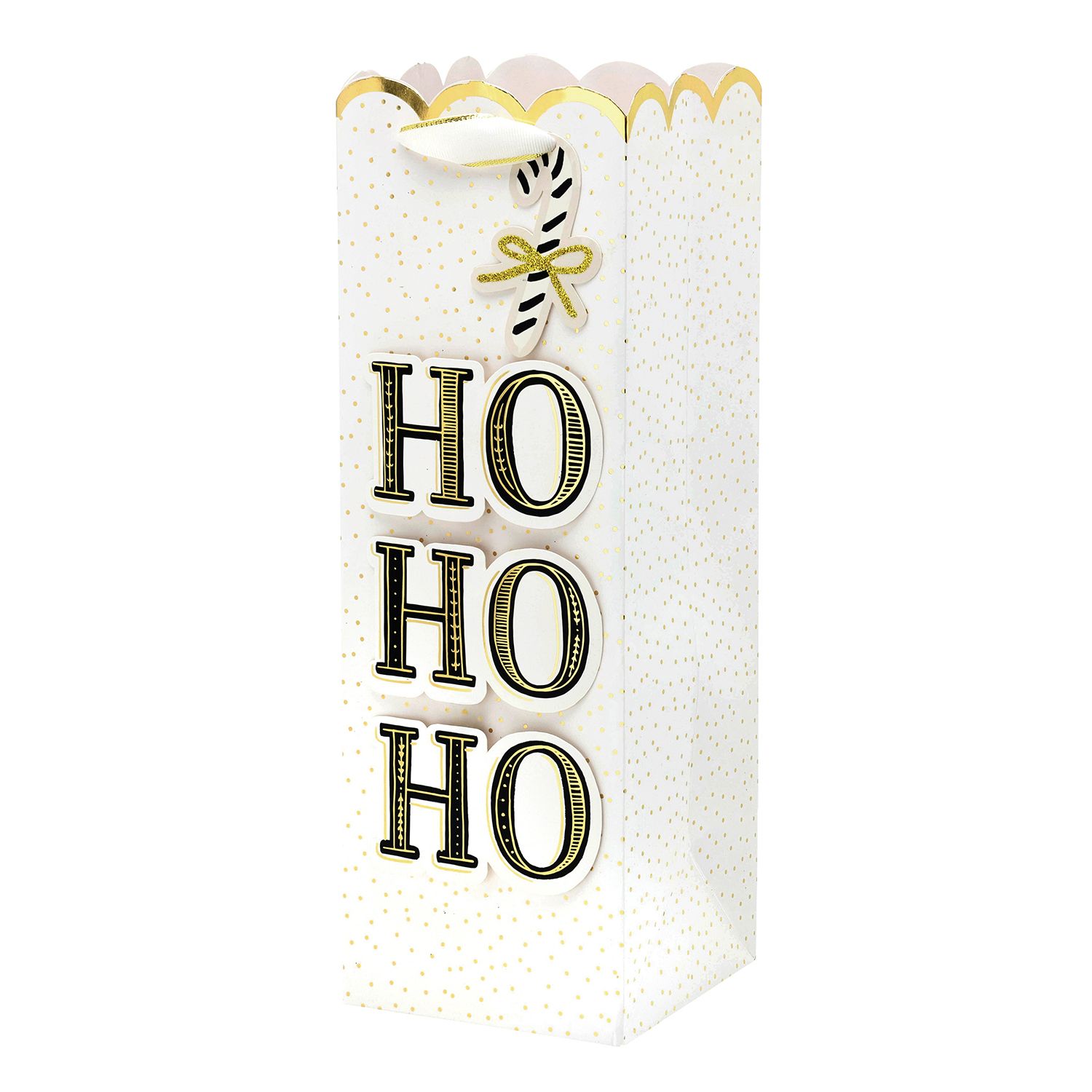 Bottle Gift Bag-Ho Ho Ho