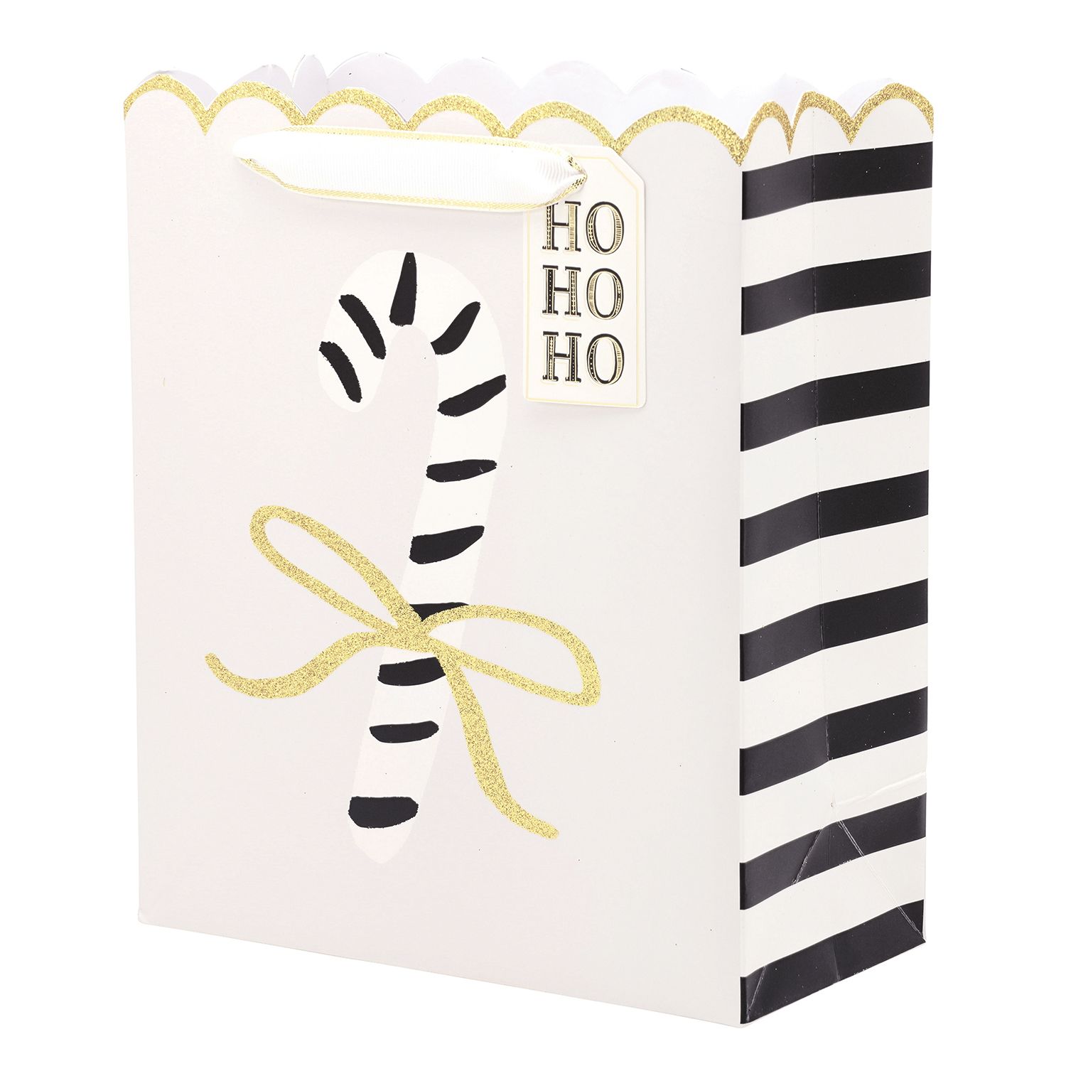Medium Gift Bag-Candy Cane