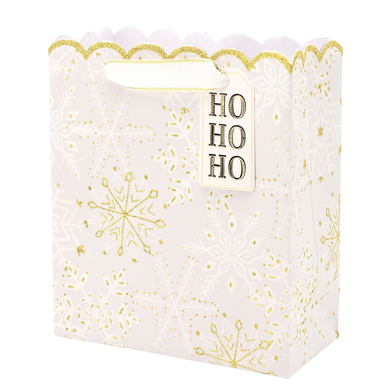 Small Gift Bag-Snowflakes