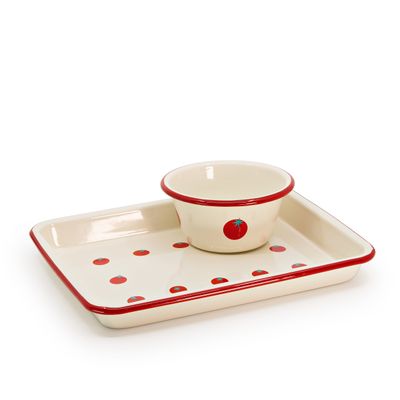 Dan Pelosi x CCH Tomato Soup Bowl Red Rim